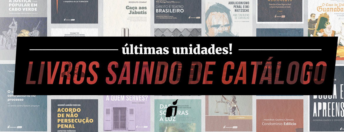 Livros Saindo de Catálogo