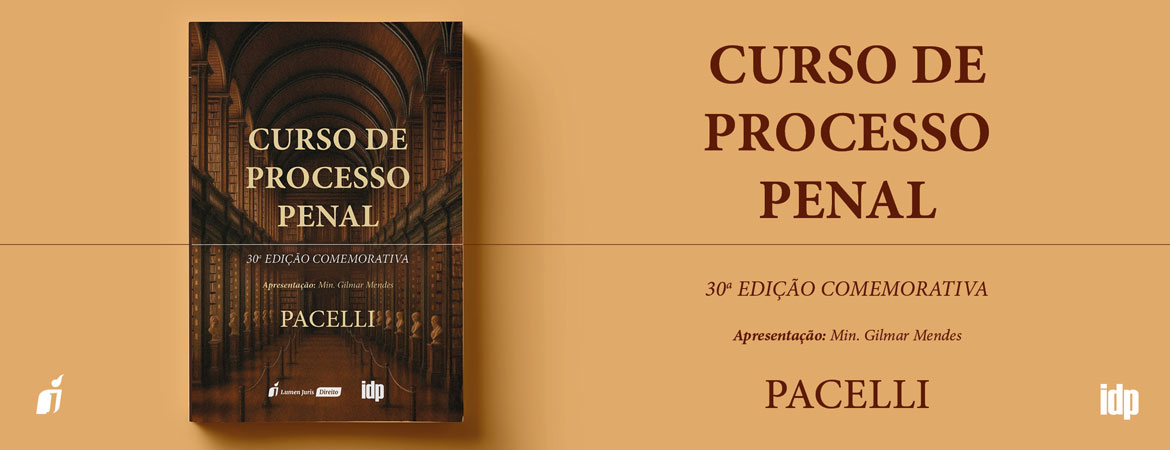 Banner Pacelli - Curso de Processo Penal - 30ª Ed